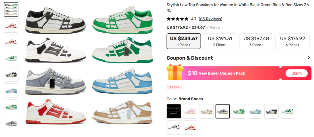 B2B Wholesale & Retail - Importing from China to USA for Maximum Profit DHgate SkelTopShoes
